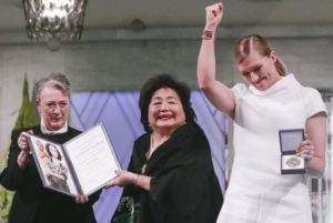 Нобелевская премия мира вручена Международной кампании по запрещению ядерного оружия