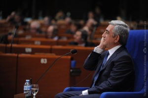 Президент Армении выступит на заседании зимней сессии ПАСЕ