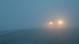 На автомобильных дорогах Ноемберяна густой туман, видимость – 20-40 метров