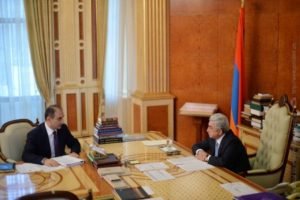 Глава КГД Армении доложил президенту о проделанной и предстоящей работе