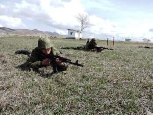 В Армении военнослужащие ЮВО сдают аттестацию