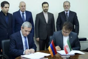 Армения и Иран подписали соглашение о строительстве моста между Арменией и Грузией