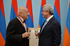 Главе национального академического хора Армении вручили высшую награду