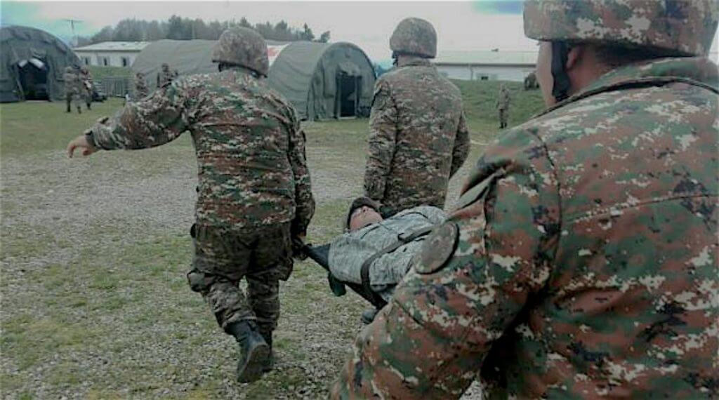 В Нагорном Карабахе ранен военнослужащий