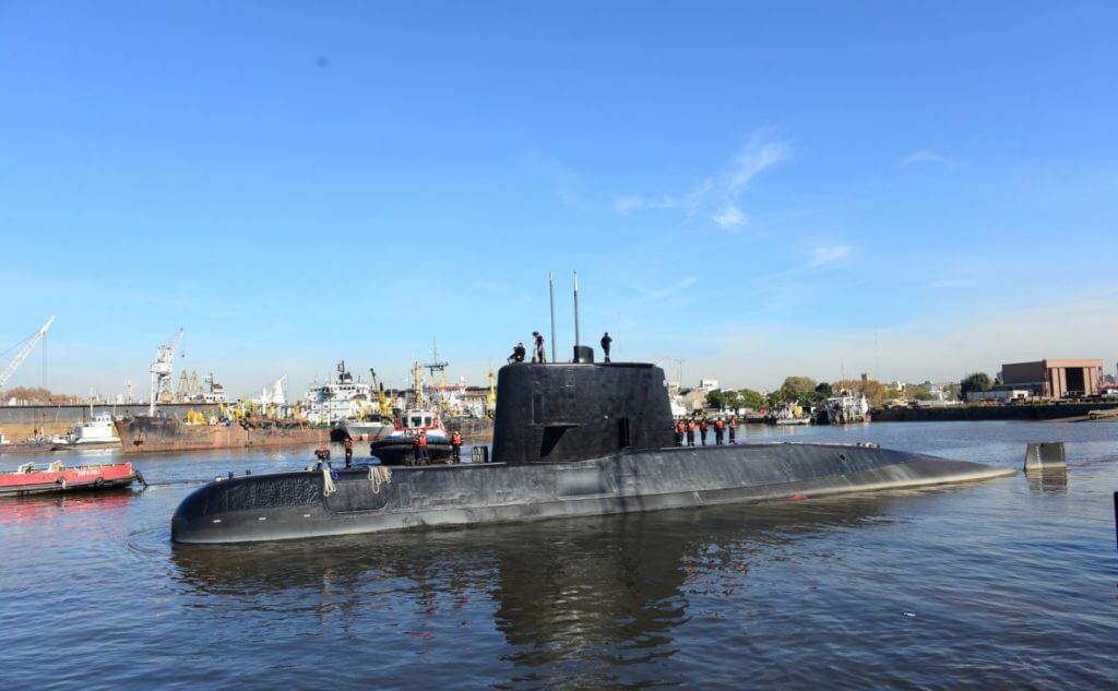 ВМС Аргентины сообщили об обнаружении исчезнувшей год назад подлодки