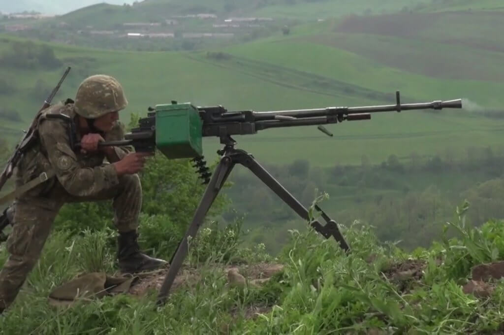 ВС Армении подавили попытку изменения позиций на границе с Азербайджаном