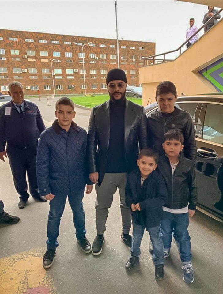 Российский рэпер Тимати в Ереване