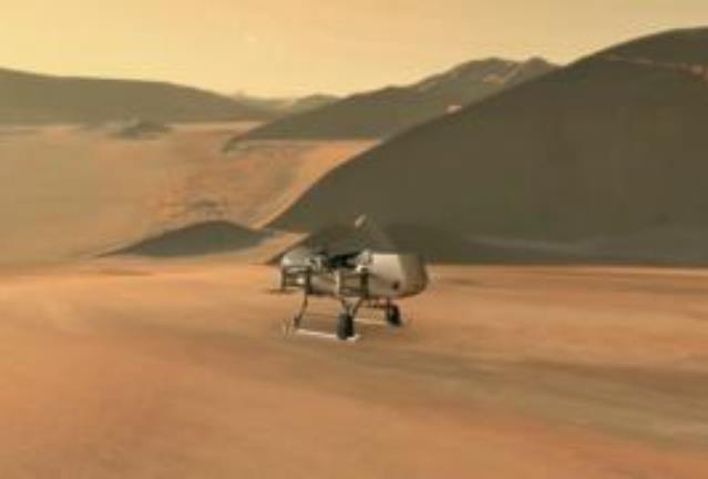 NASA собирается отправить вертолет на спутник Сатурна