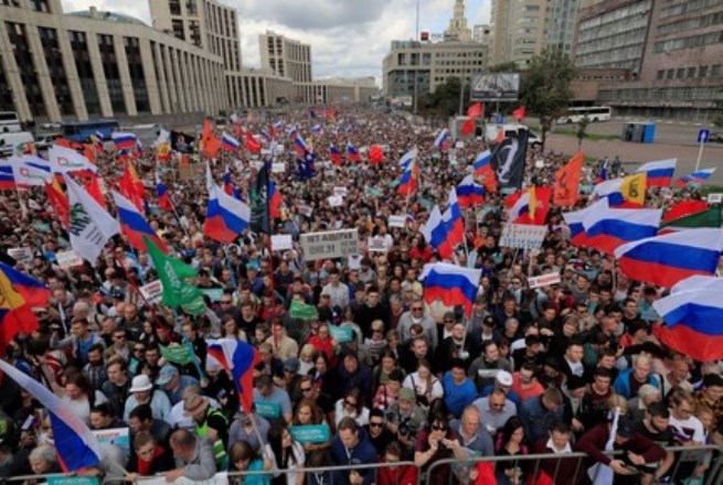 МВД России связало организаторов митингов в Москве с кавказцами