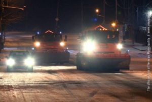 Вся снегоуборочная техника работала на всей территории Еревана