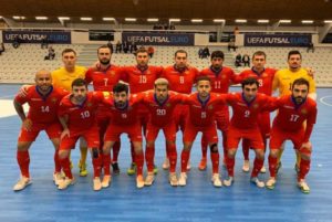 Сборная Армении по футзалу победила Черногорию: квалификационный раунд чемпионата Европы