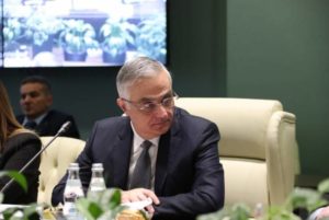 Мгер Григорян принимает участие в рабочем обсуждении вокруг стратегии ЕАЭС на 2020- 2025 гг.