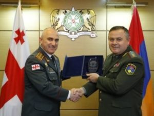 Армения и Грузия углубляют военное сотрудничество