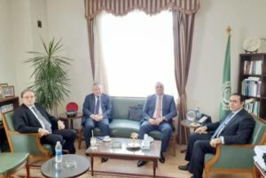 Обсуждены вопросы развития политического диалога между Арменией и Лиги арабских государств