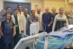 Армянские специалисты провели в Ереване успешную операцию на закрытом аортальном клапане