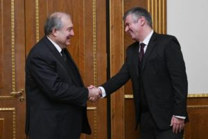 Президент Саркисян принял директора армянского офиса Азиатского банка развития