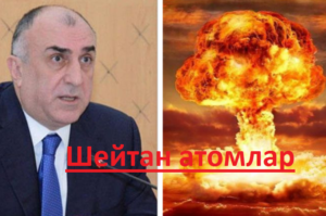 Глава МИД Азербайджана напуган армянскими ядерными "делишками"