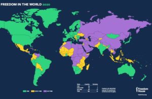 Freedom House: Россия по уровню несвободы сравнялась с Конго и Вьетнамом