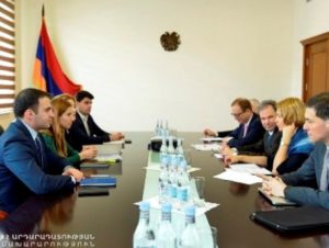 Делегация Венецианской комиссии и БДИПЧ/ОБСЕ провела встречу с Минюсте Армении