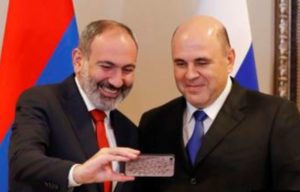 Никол Пашинян поздравил Михаила Мишустина по случаю дня рождения