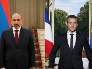 Никол Пашинян провел телефонную беседу с президентом Франции Эммануэлем Макроном