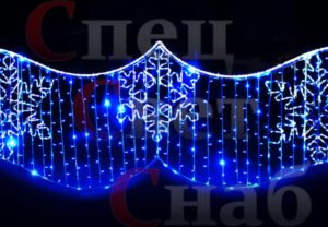 Новогодние светодиодные перетяжки - гарантия самого светлого праздника