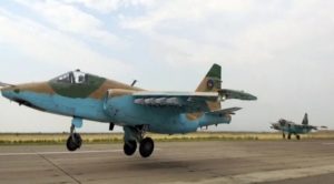 ПВО Арцаха сбили пять Су-25 и три вертолета Ми-24 врага