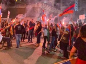 В Бразилии прошла акция протеста против нападения Азербайджана и Турции на Арцах и Армению