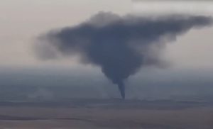 В результате уничтожения базы запасов ГСМ ВС Азербайджана, погибли около 200 военных противника