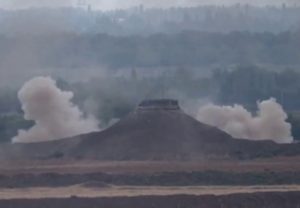 Обнародован новый видеоматериал с кадрами уничтожения опорных пунктов и боевой техники противника