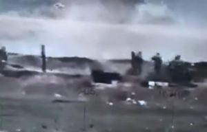 АО Арцаха обнародовала еще один видеоматериал: Смотри, как они в панике бегут