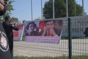 "Давид Гареджи – это Грузия": масштабная акция протеста у границы Азербайджана и Грузии