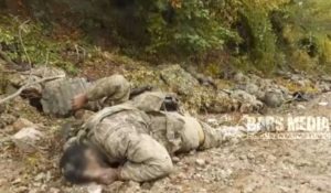 Бойцы армии обороны Арцаха ликвидировали группу азербайджано-турецких террористов (Видео)