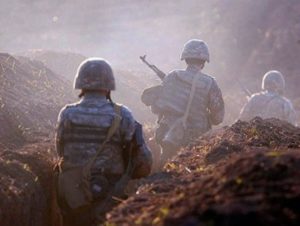 Несколько военнослужащих Армии обороны НКР были представлены к медалям за ликвидацию вражеских БПЛА