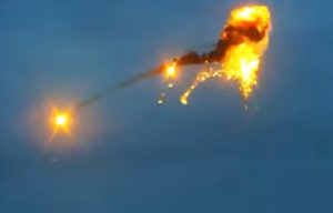 Минобороны опубликовало новое видео уничтожения очередного беспилотника ВС Азербайджана