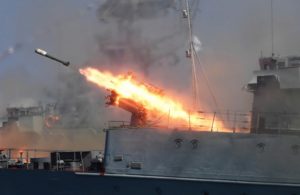 В Каспийском море стартовали учения с российскими кораблями