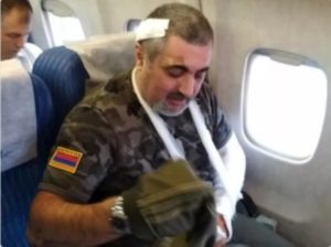 Раненый в Шуши журналист Левон Арзанов: Я чуть не заплакал от того, что маленький ребёнок помогает раненым
