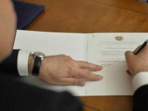 Армен Гевондян назначен по совместительству послом Армении в Республике Молдова