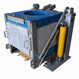 Как устроена индукционная печь для плавки металла?