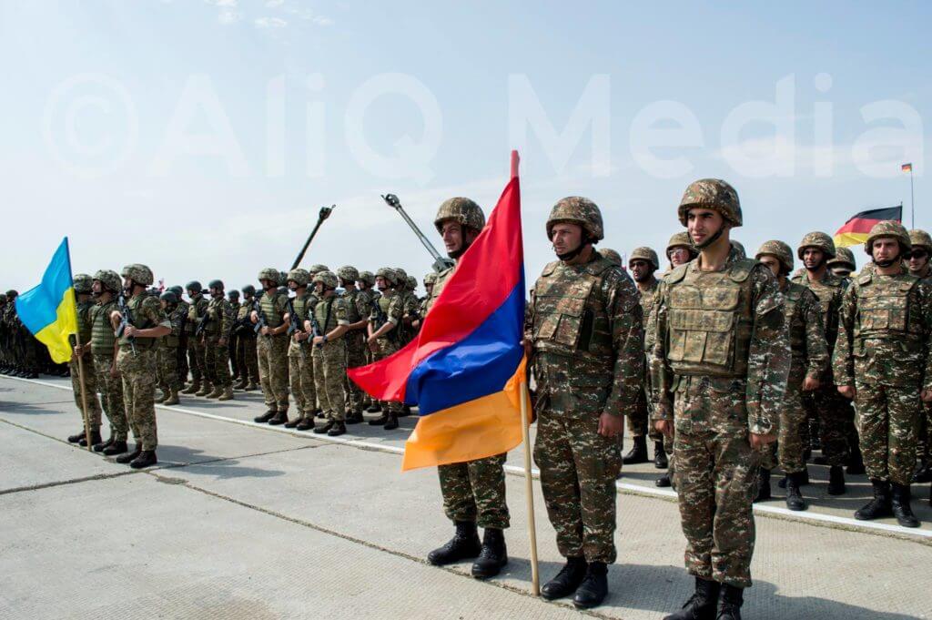 Армения участвует в проводимых в Грузии воинских учениях НАТО