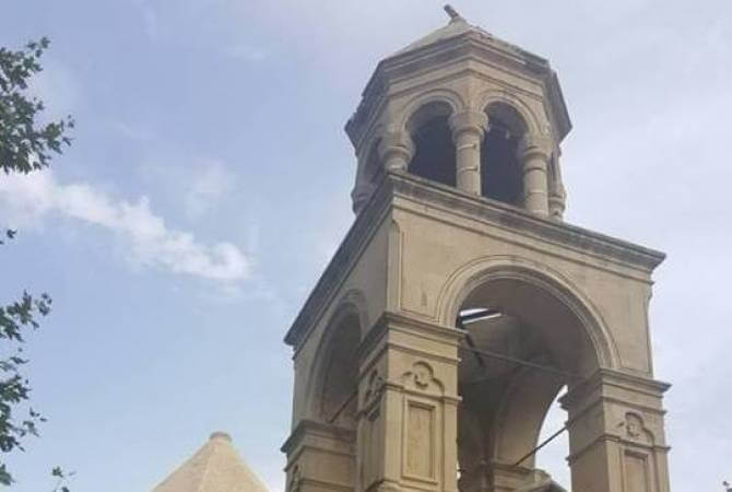 Армянским делегатам не разрешили войти на территорию армянской церкви в Баку
