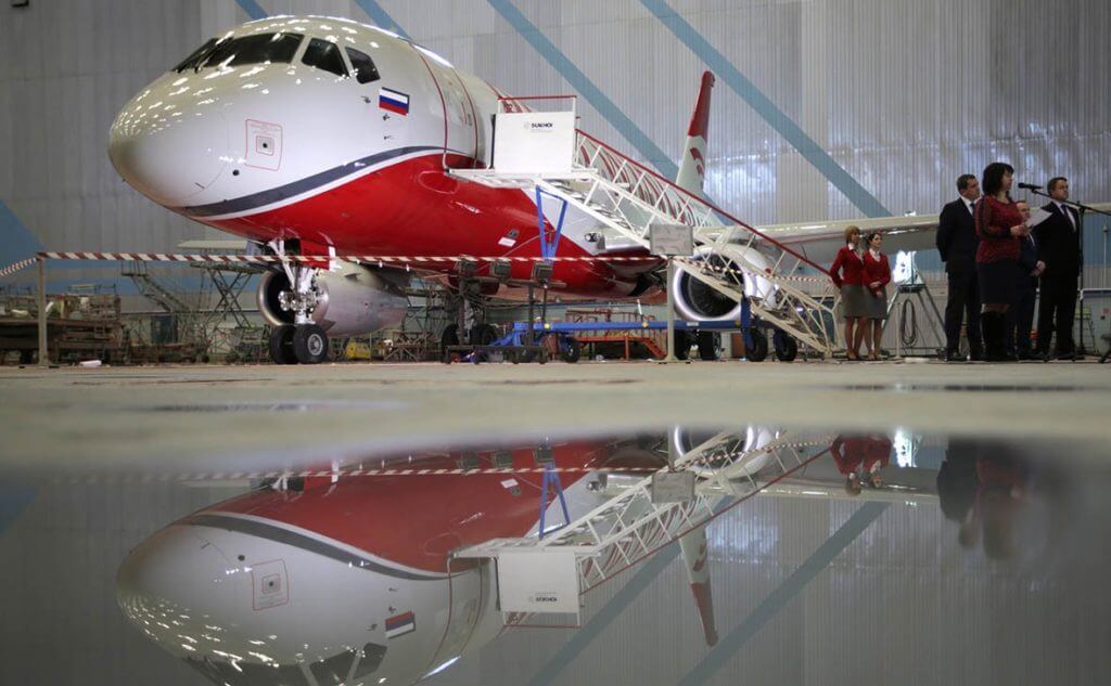 Мексиканская Interjet пустила на запчасти четыре самолета SSJ100