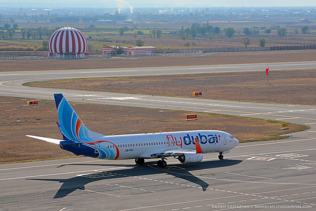 Пассажирооборот двух аэропортов Армении в 2017 году увеличился на 20,6%