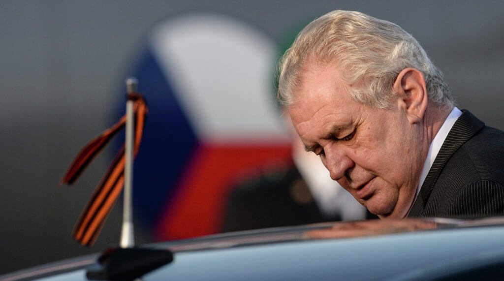 Земан победил на выборах президента Чехии