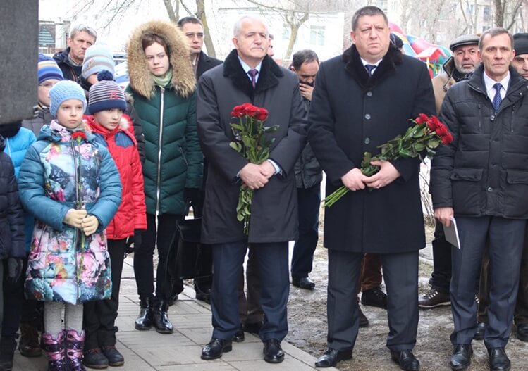 В Минске установлена мемориальная доска памяти Героя СССР Газароса Авакяна