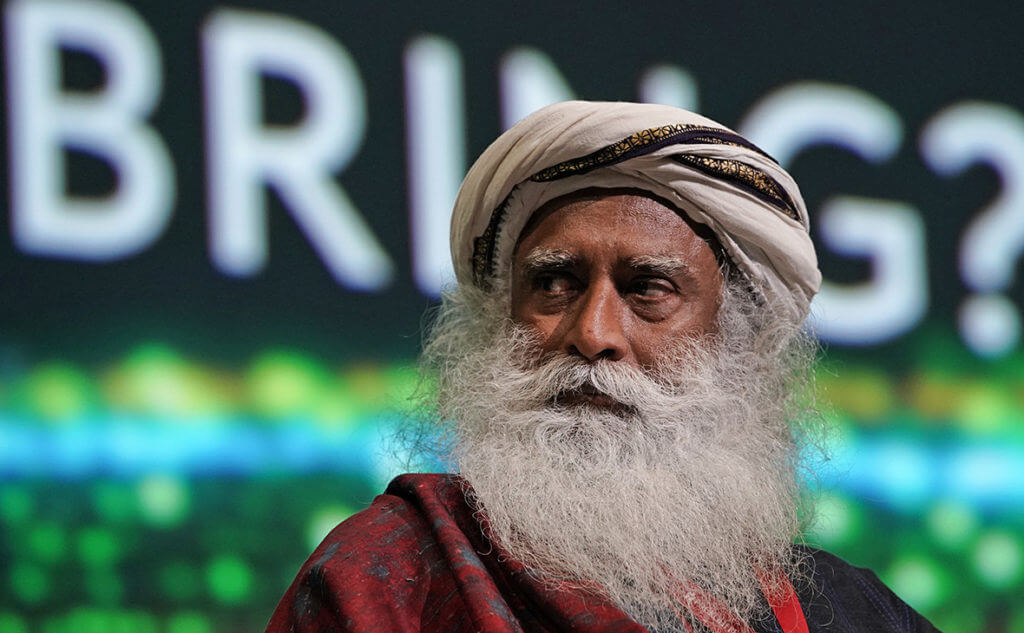 Индийский йог просветил Германа Грефа о будущем человечества