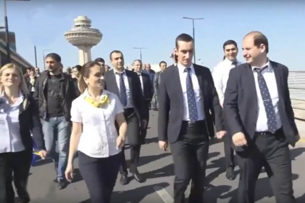 К забастовке присоединились сотрудники ереванского международного аэропорта «Звартноц»