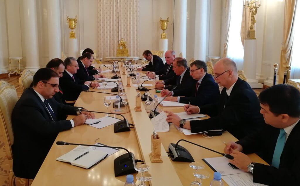В Москва началась встреча министров иностранных дел Армении и России