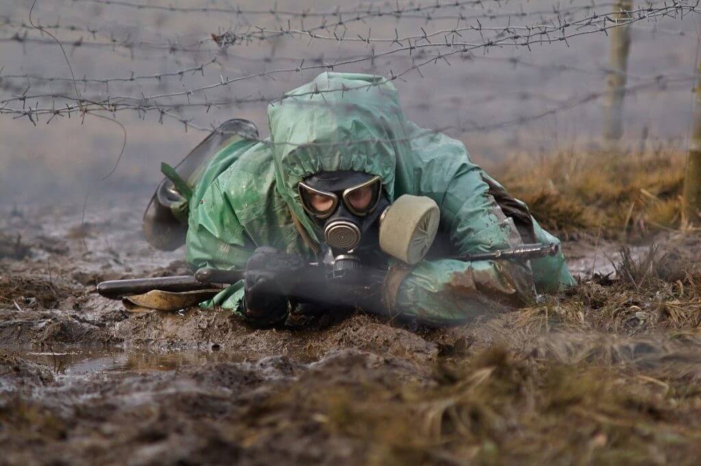 В Армении специалисты РХБЗ ЮВО проводят учения на новой технике
