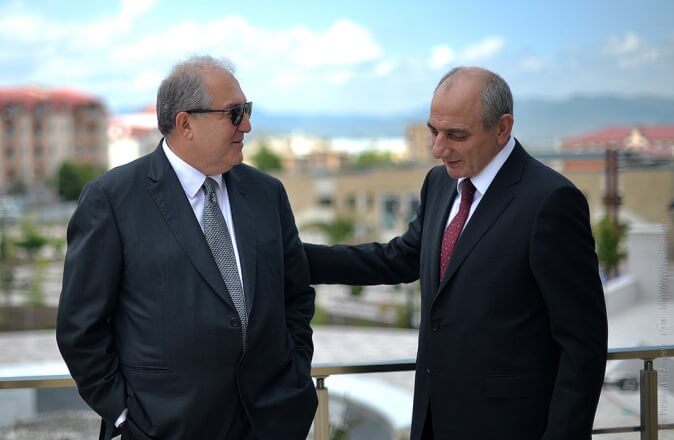 Президент Армении отбыл в Арцах